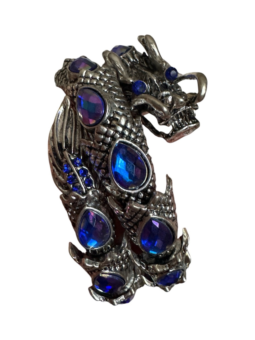 Hot Topic Bejeweled Dragon Wrap Bracelet